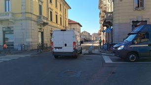 Monza via Mentana da via Aspromonte