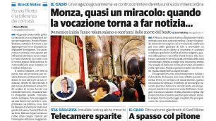 Prima pagina il Cittadino 2 ottobre 2025