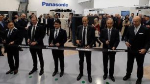 L'inaugurazione del Panasonic lab