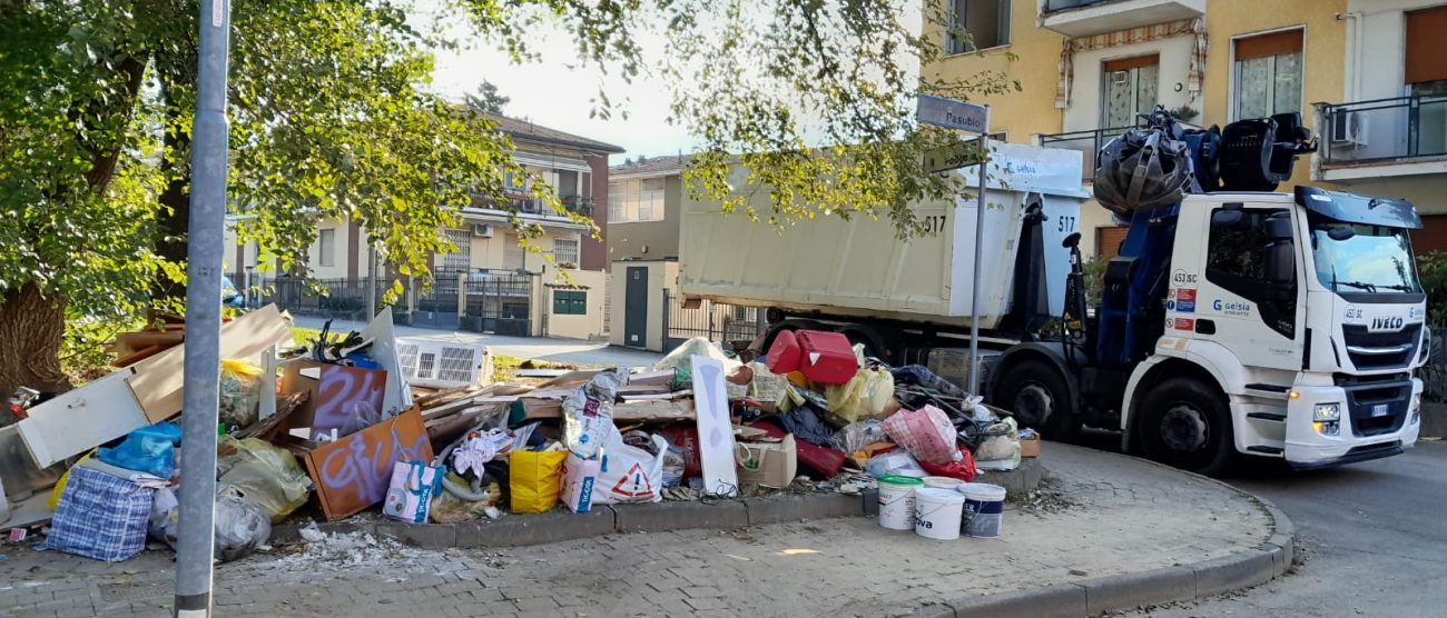 Post alluvione, lavori straordinari Gelsia Ambiente