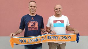 A sinistra coach Quilici, Aurora Desio