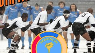 Rugby locandina evento Italia Fiji