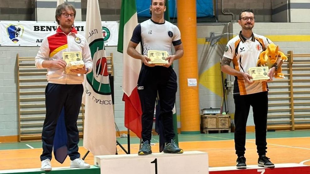 Da sinistra Lucchi, Esposito, Chiari