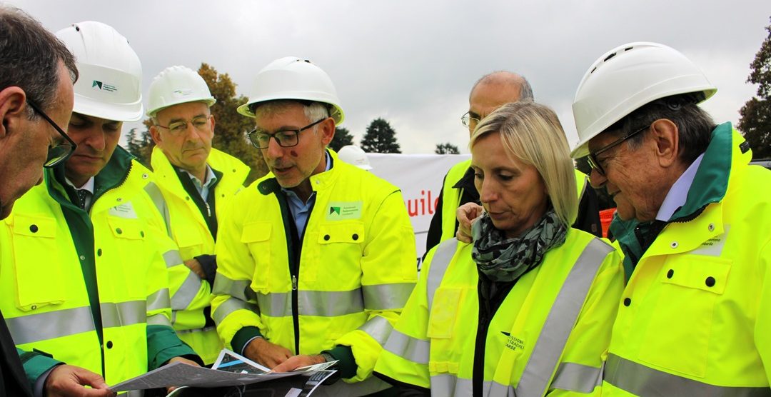 Pedemontana sopralluogo galleria Biassono assessore Terzi Rixi (ministero)