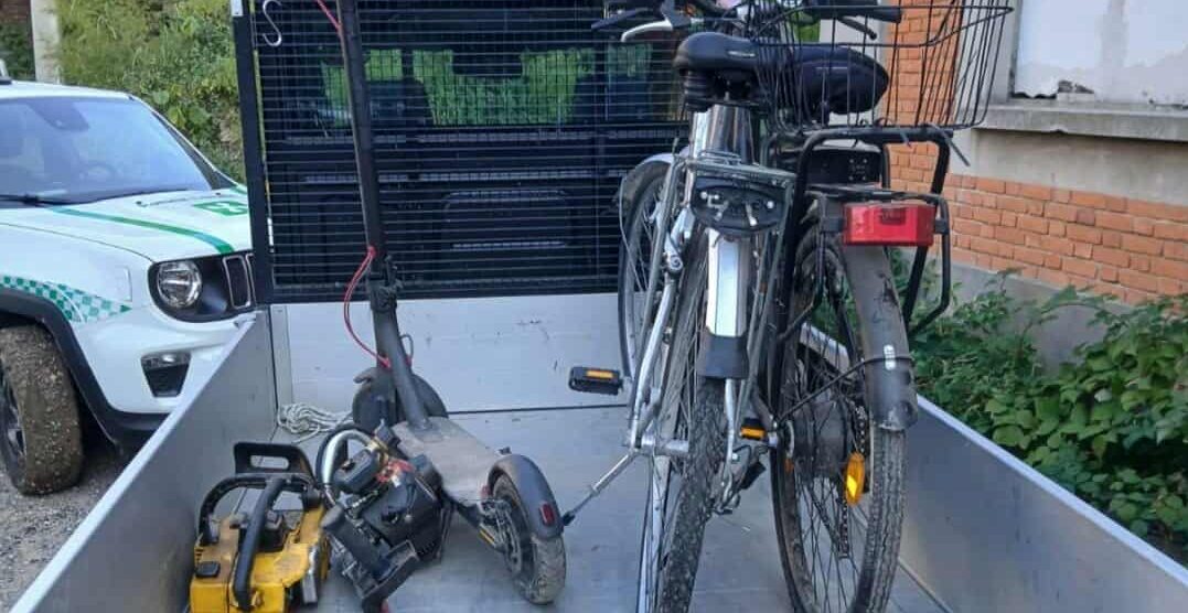 Varedo controlli polizia dentro ex Snia bici rubate