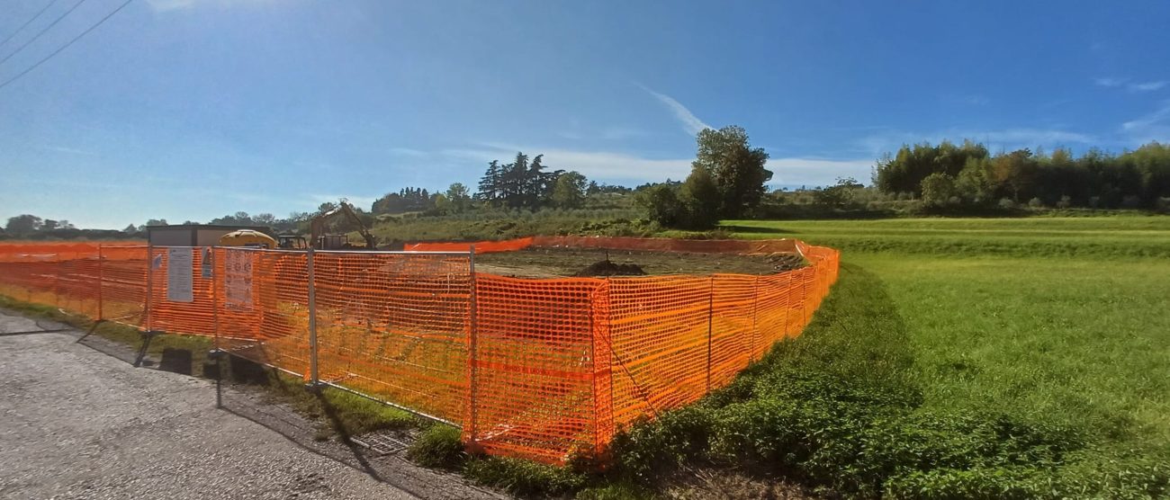 Veduggio con Colzano 2025 centro rifiuti cantiere