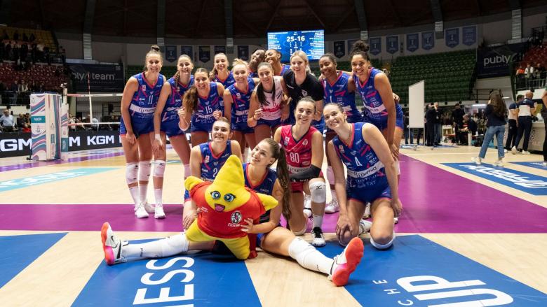 Vero Volley squadra - foto Vero Volley