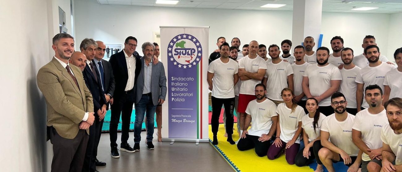 I protagonisti del corso in Questura a Monza