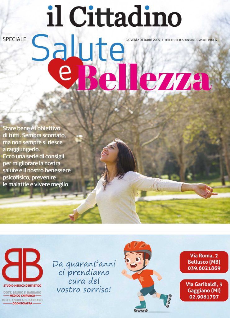 il Cittadino 2 ottobre 2025 Speciale Salute e Bellezza