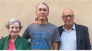 Kim Aris e Carlo Chierico