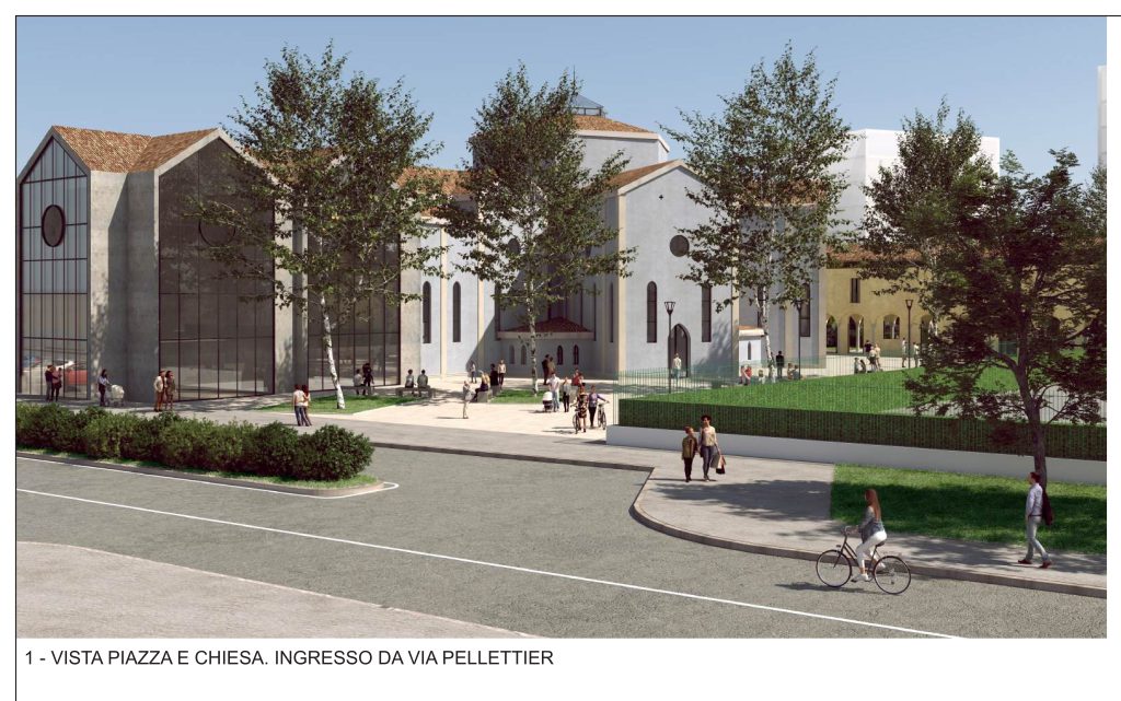 I progetti per l'ex Buon pastore di Monza