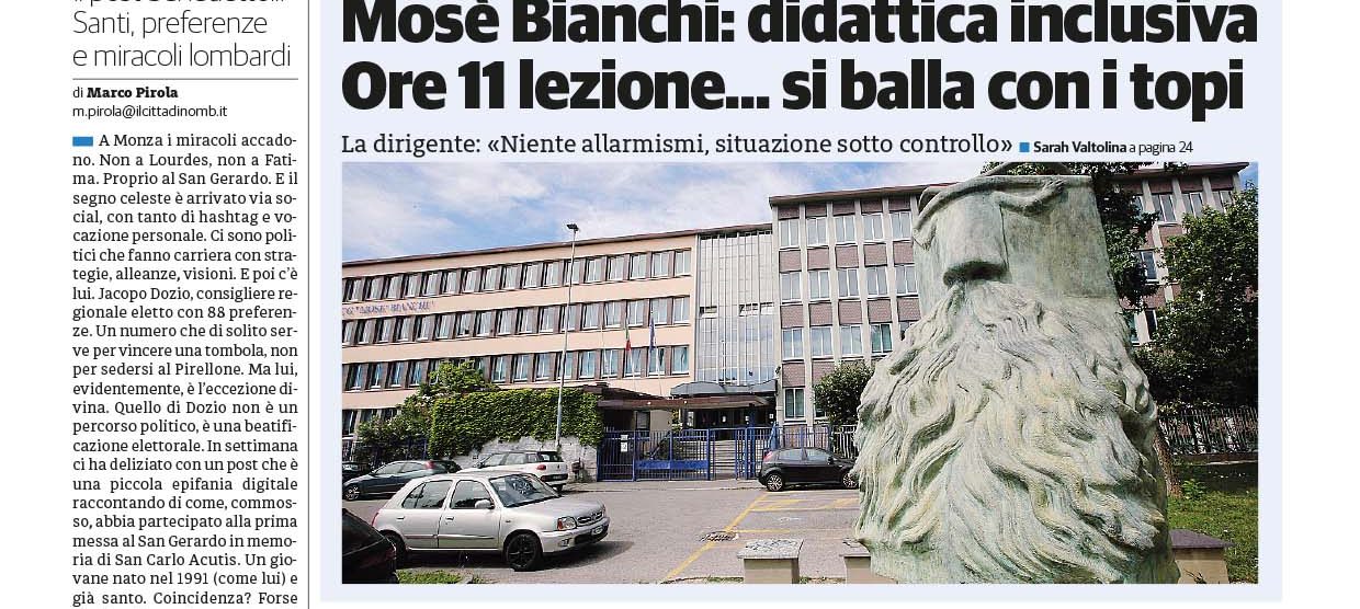 Il Cittadino Prima pagina 16 ottobre 2025