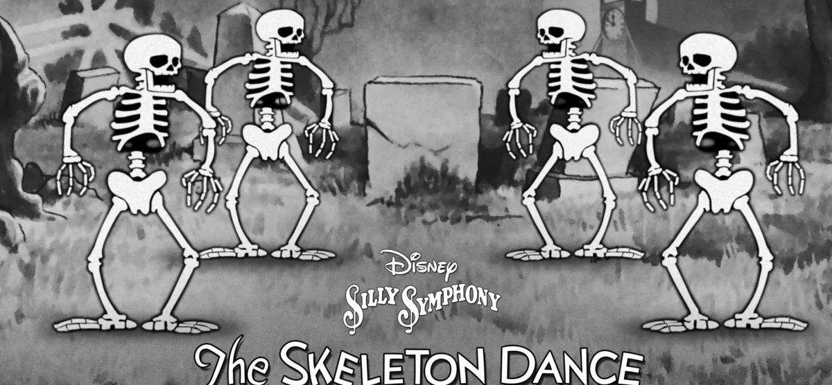 La danza degli scheletri di Walt Disney