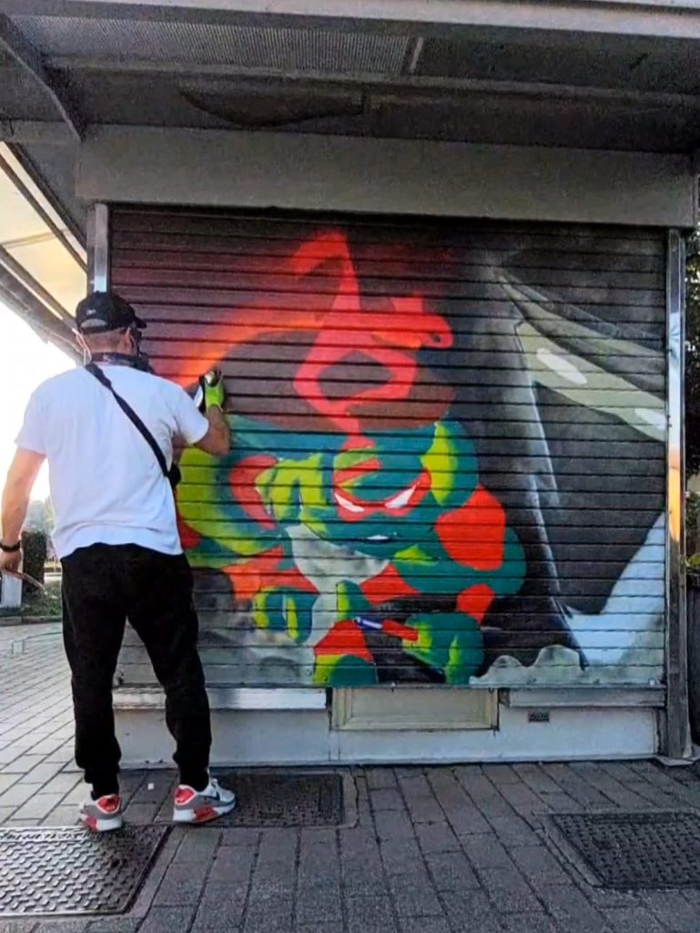 Arcore Gilberto Real street art