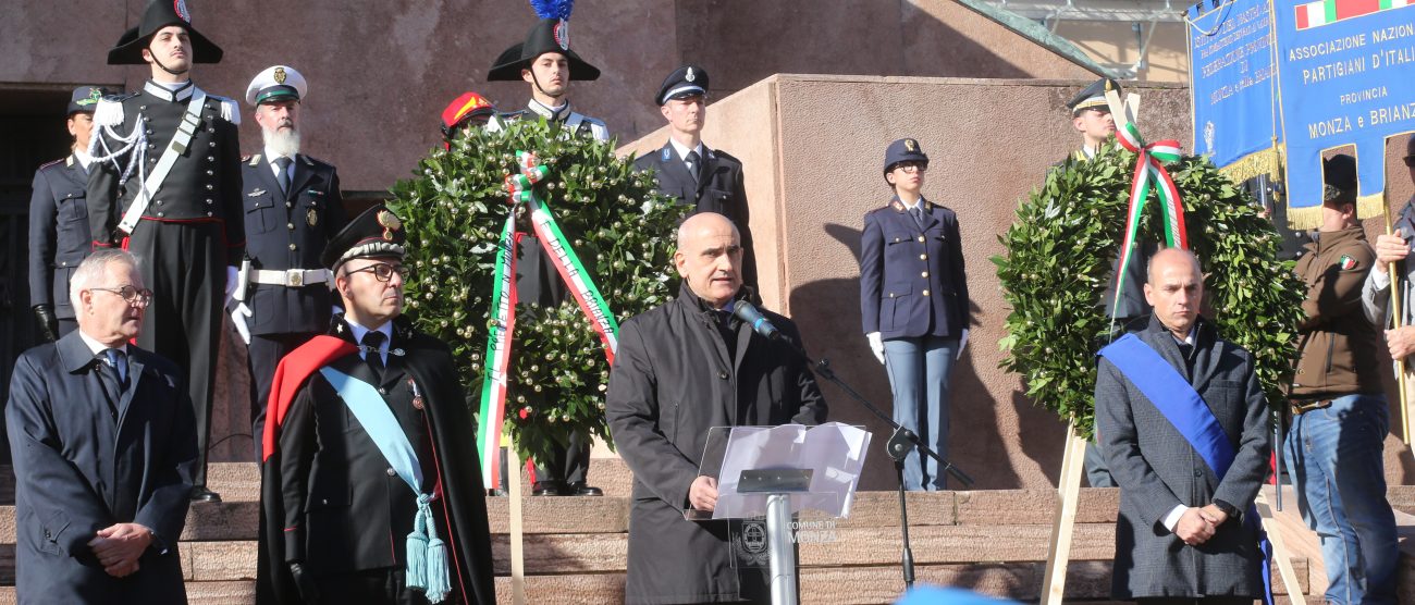 Monza celebrazione 4 novembre 2025