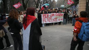 Sciopero degli studenti a Monza