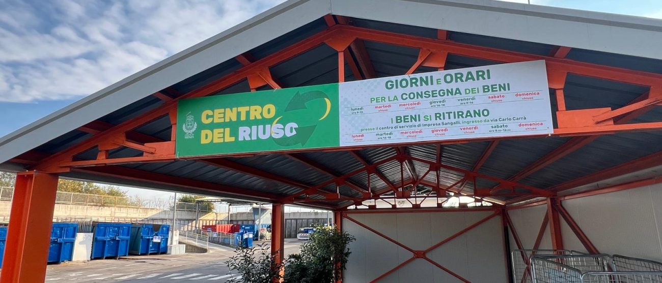 Il centro del riuso di Monza
