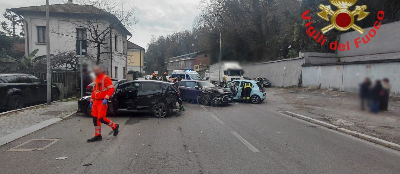 La scena dell'incidente a Seveso