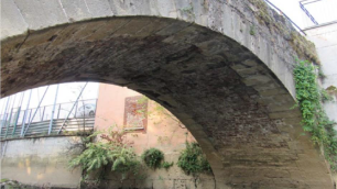 Il ponte di via Aliprandi a Monza