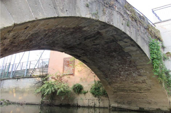 Il ponte di via Aliprandi a Monza