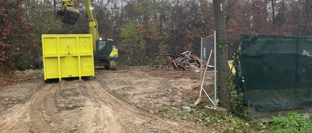 Arcore via Brianza lavori Pedemontana rimozione macerie casa