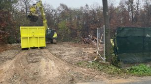 Arcore via Brianza lavori Pedemontana rimozione macerie casa