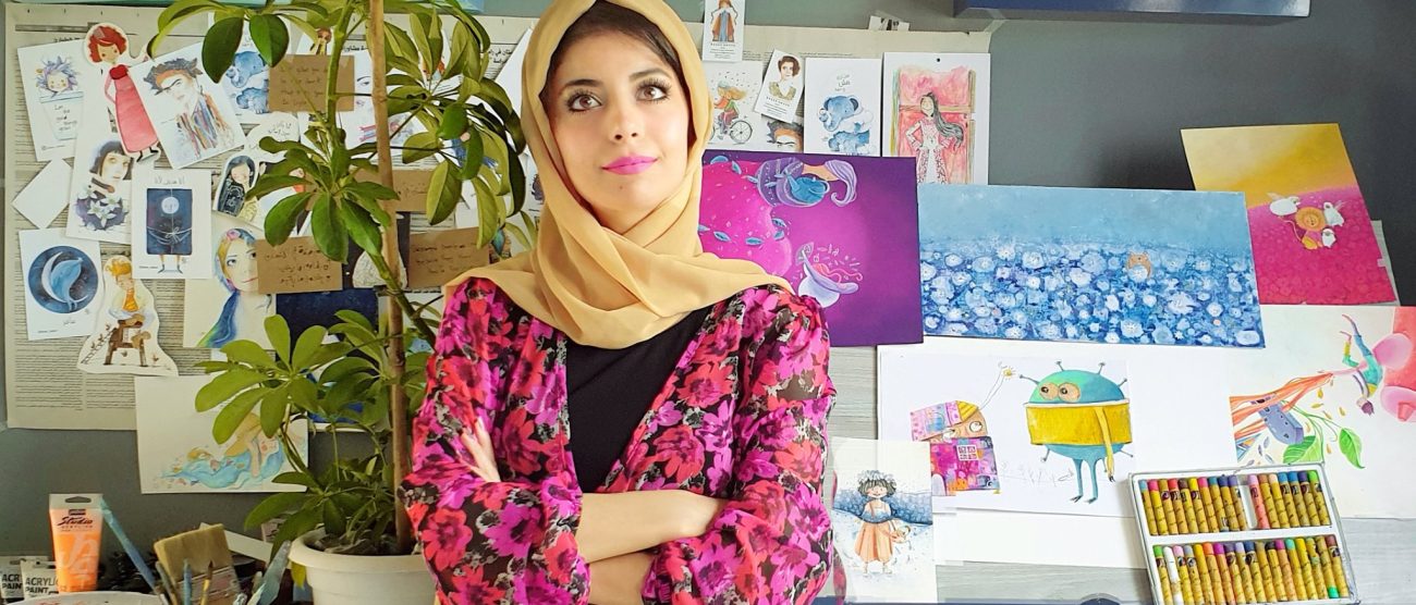 Baraa Awoor illustratrice palestinese