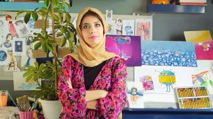 Baraa Awoor illustratrice palestinese