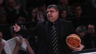 Basket coach Alessandro Ramagli