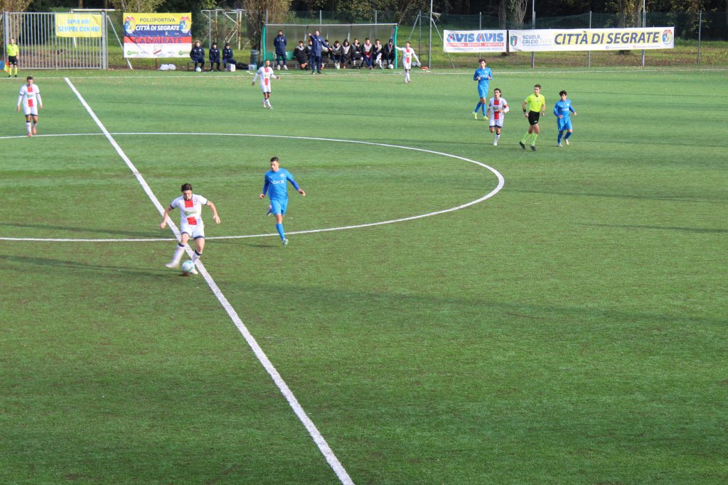 Calcio 2025 partita Academy Calvairate-Seregno Fbc