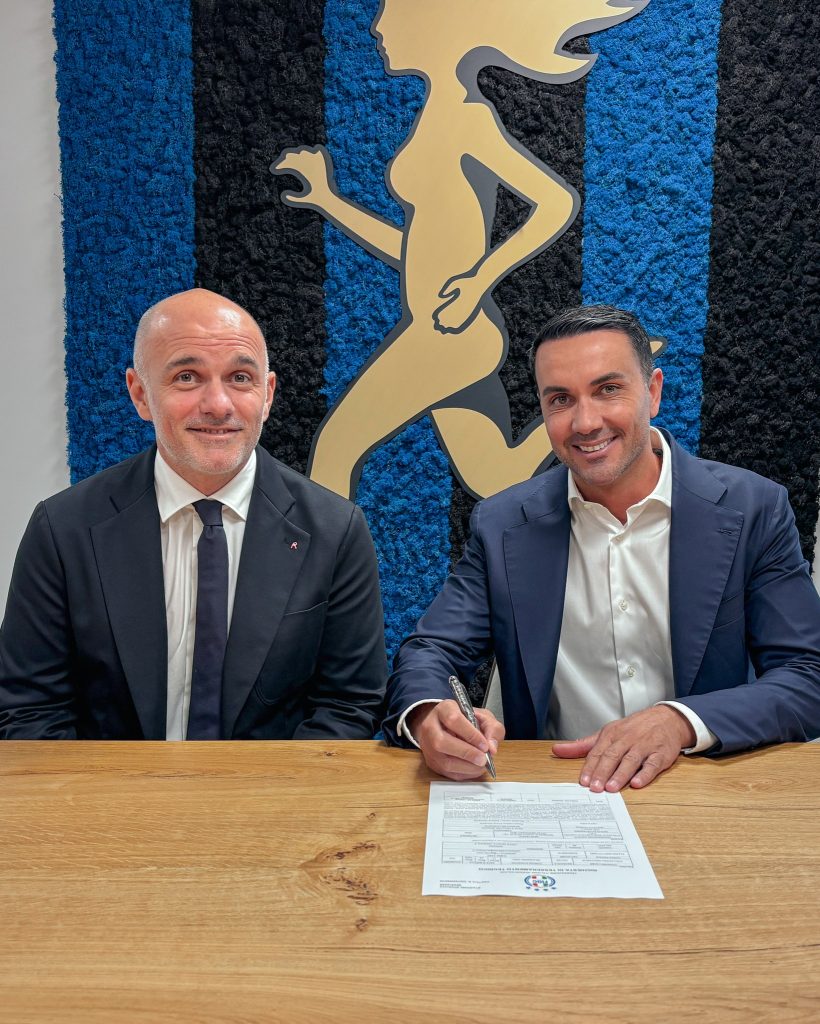 Calcio Palladino Atalanta firma