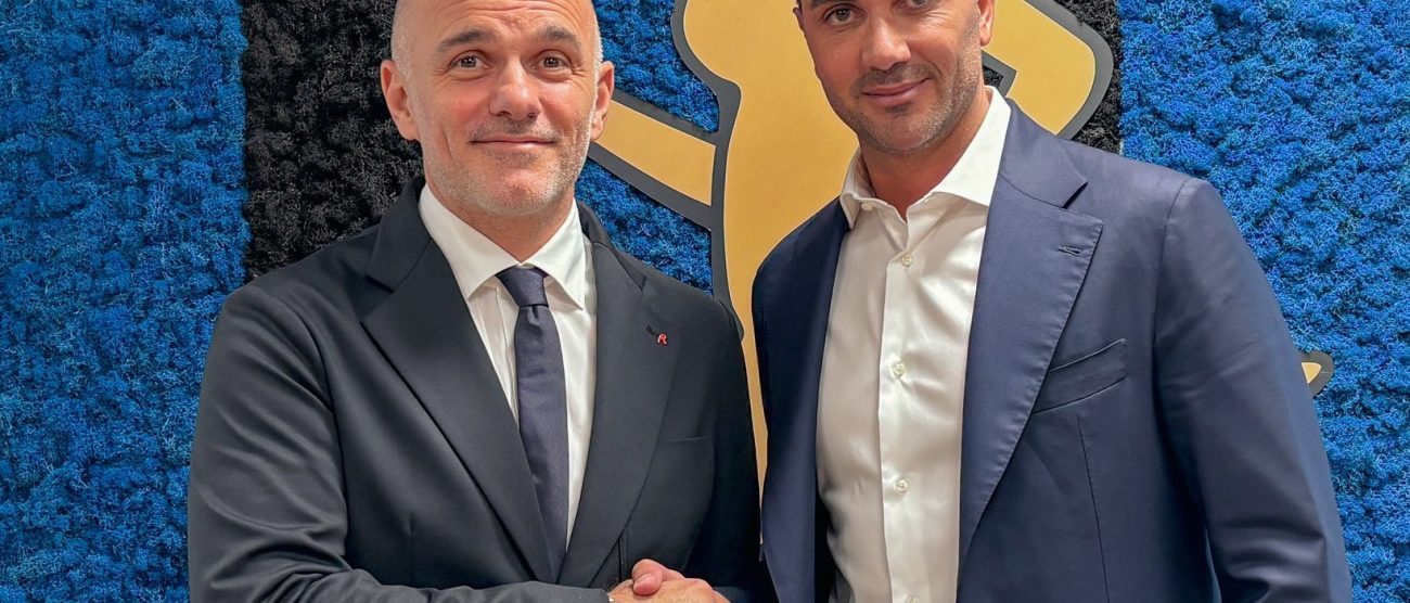 Calcio Palladino Atalanta stretta di mano