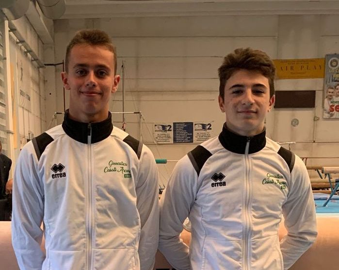 Ginnastica Casati Arcore Mollichelli Paolo con Perego Daniele