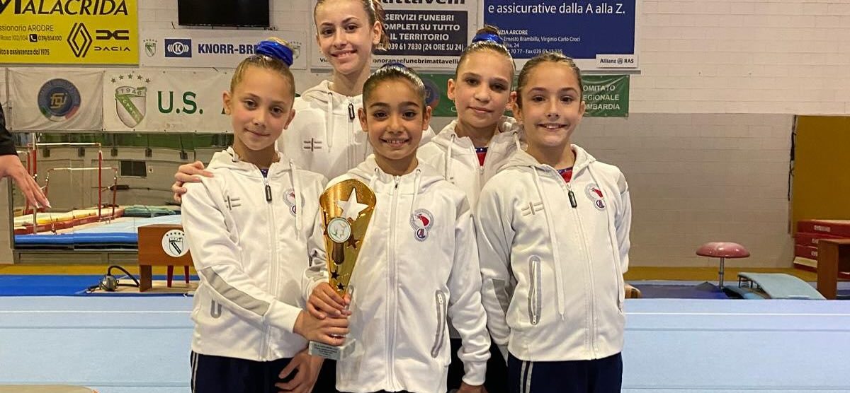 Ginnastica GAL Lissone squadra Gold 2 2025
