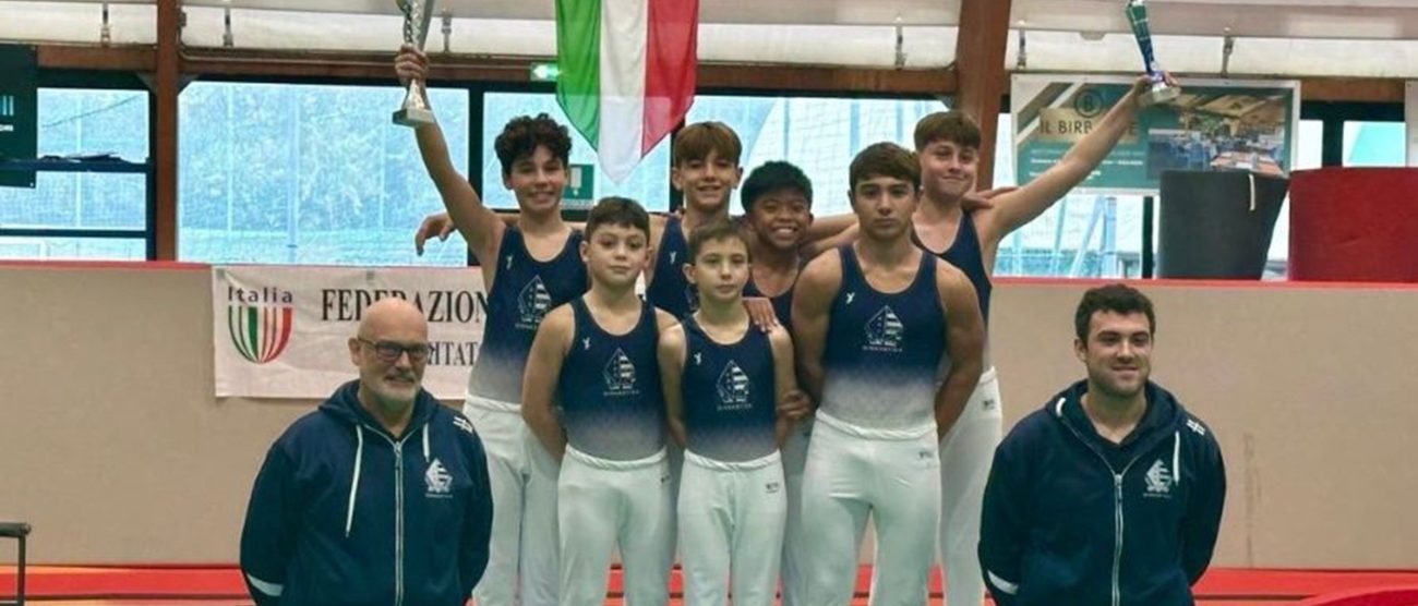 Ginnastica artistica 2025 campionato maschile Allievi Gold