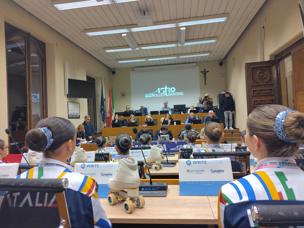 Pattinaggio Monza Precision Team campione del mondo premiato in Comune