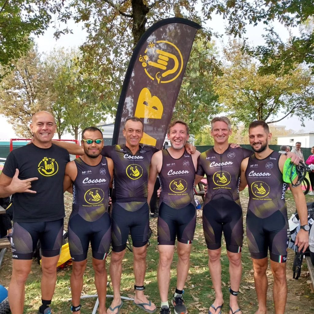 Lissone Triathlon Gruppo atleti a Paullo