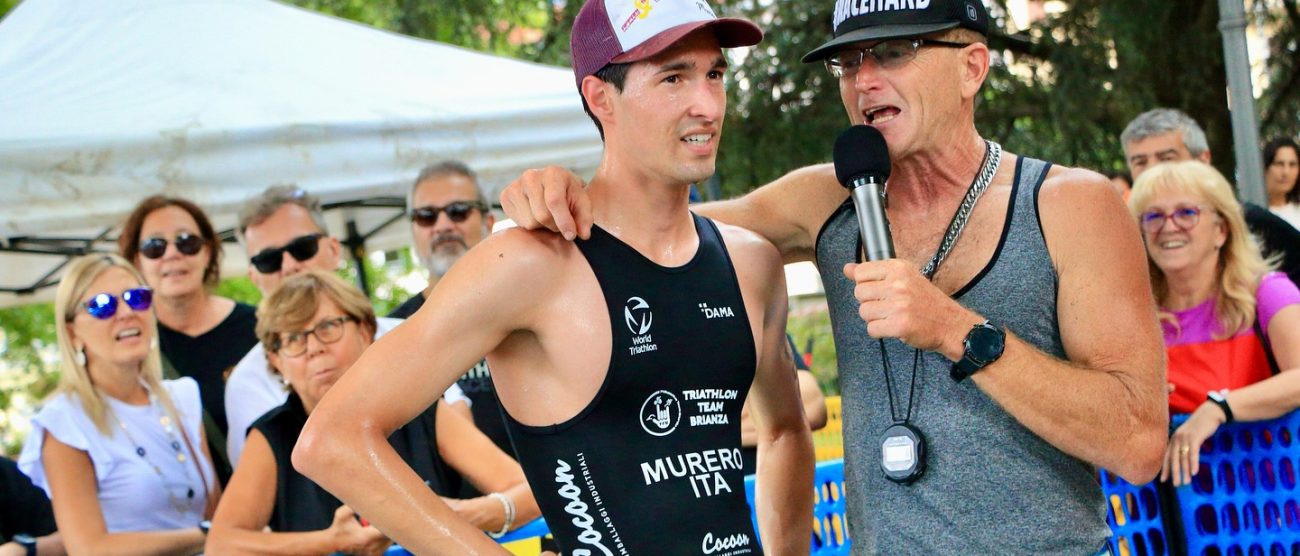Lissone Triathlon Murero Federico a fine gara Lecco 2025