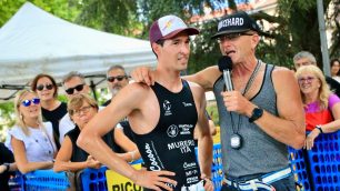 Lissone Triathlon Murero Federico a fine gara Lecco 2025