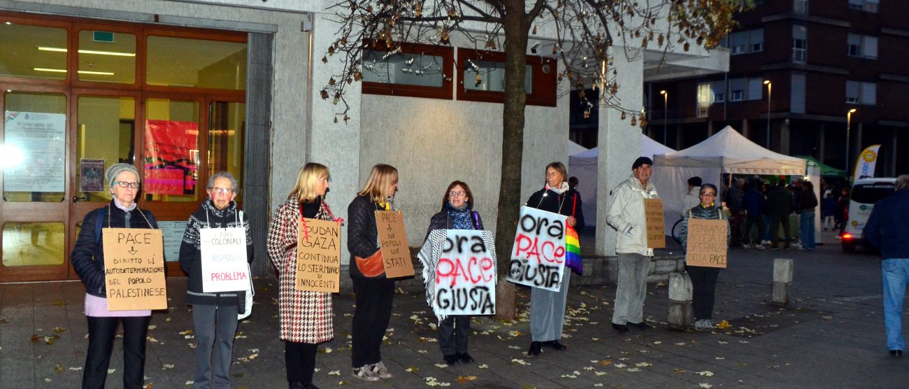 Lissone dimostrazione per Gaza