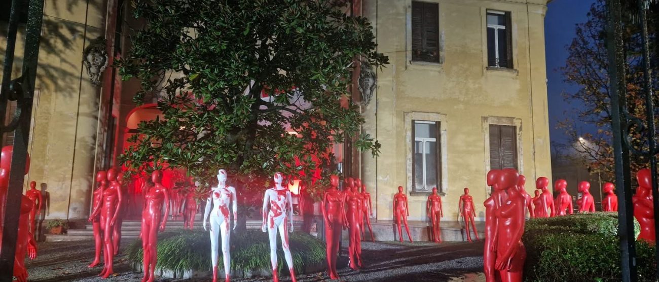 Macherio installazione Elend Zyma violenza contro le donne