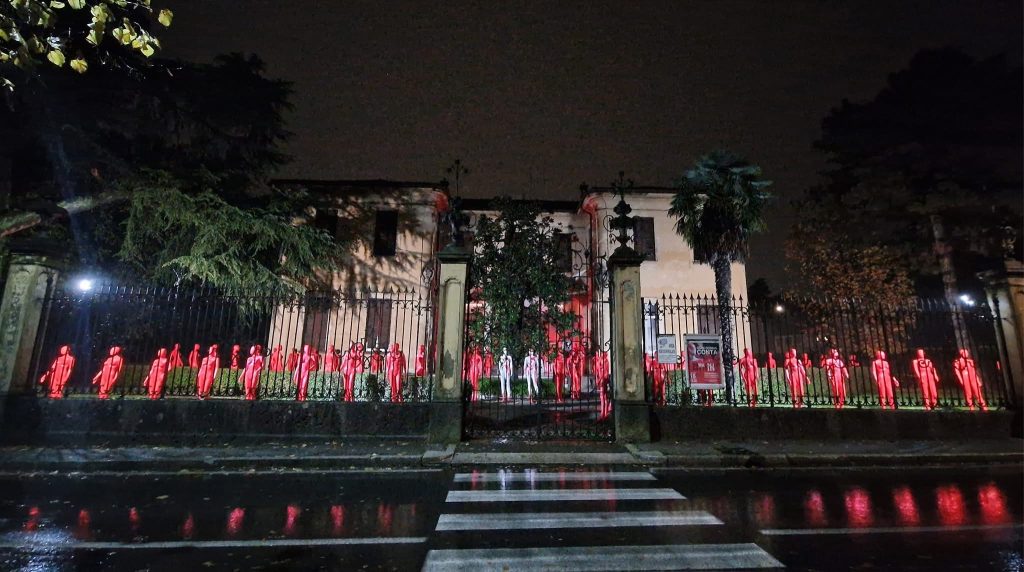 Macherio installazione Elend Zyma violenza contro le donne