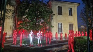 Macherio installazione Elend Zyma violenza contro le donne