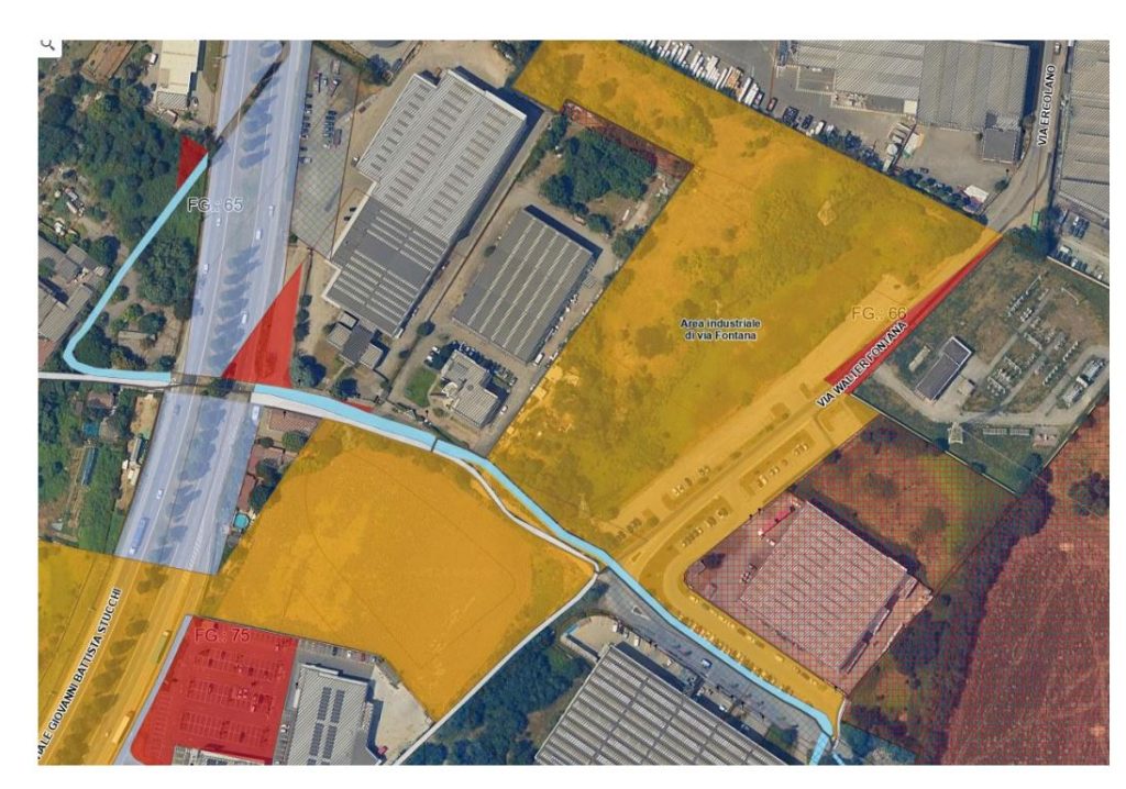 Monza via Fontana area vendita