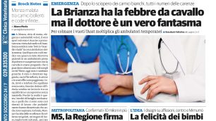 Il Cittadino prima pagina 13 novembre 2025