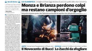 Il Cittadino prima pagina 20 novembre 2025