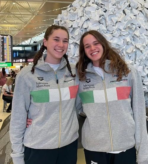 Seregno Nuoto artistico Caterina Cucco Lara Pollini in azzurro 2025