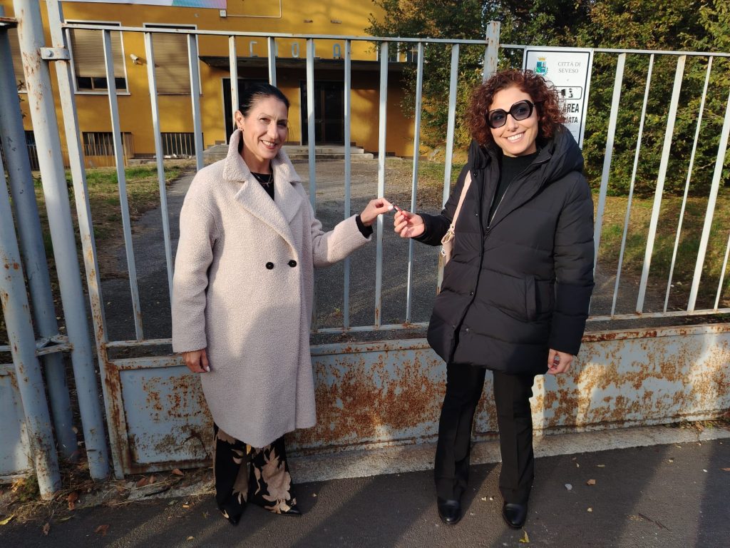 Seveso ex scuola Frassati consegna chiavi