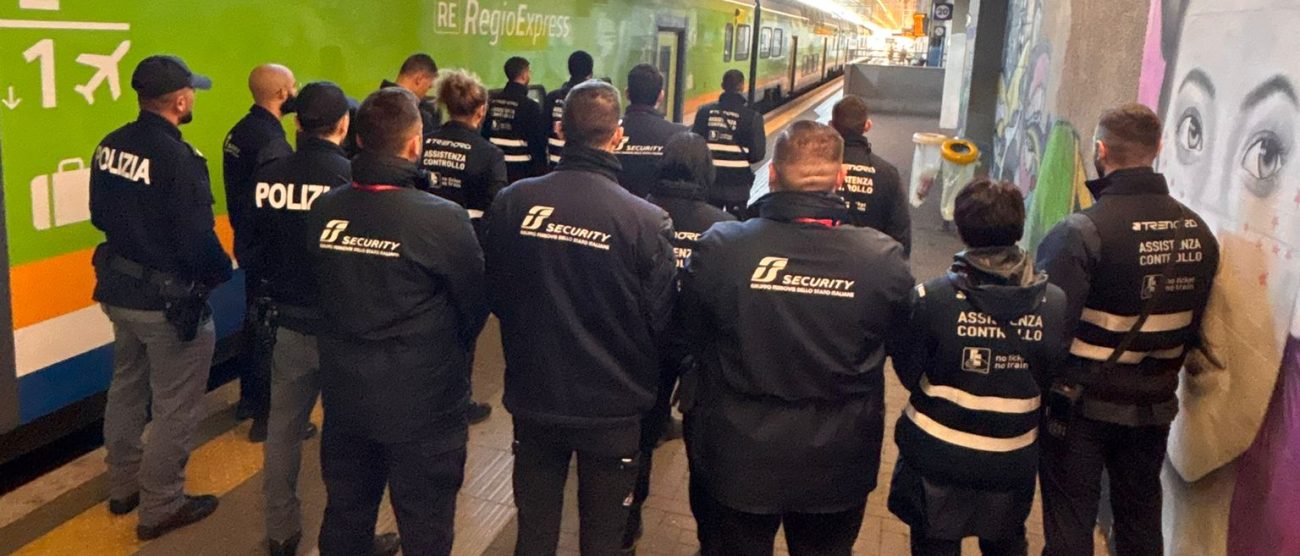 Trenord sicurezza Presidi Fs Security