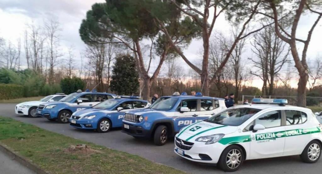 Le pattuglie schierate per i controlli nell'area del Parco Groane